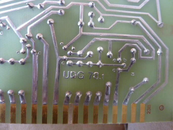 Used BUHL Circuit Board UDG 78.1 #29706