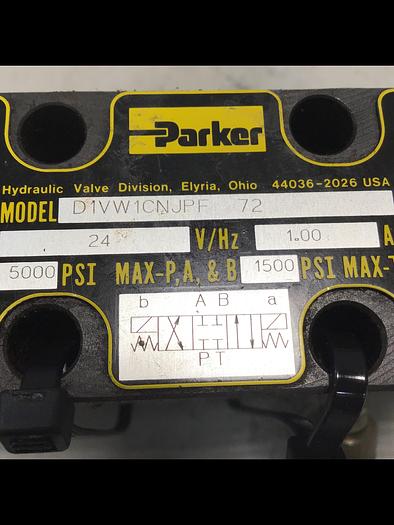 Used PARKER D1VW1CNJPF72 Valve Used #144067