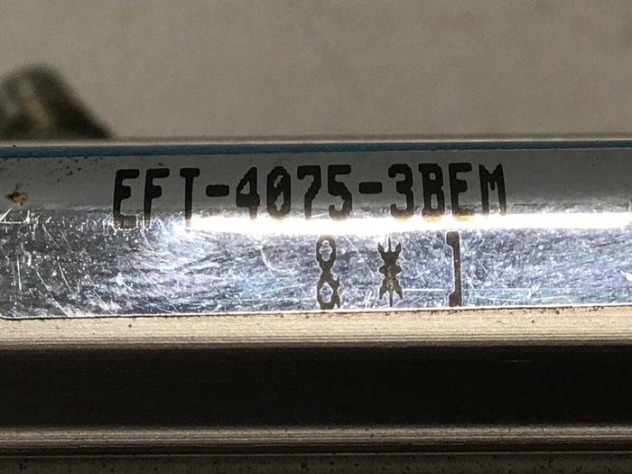 Used BIMBA Pneumatic Cylinder EFT-4075-3BEM #113661
