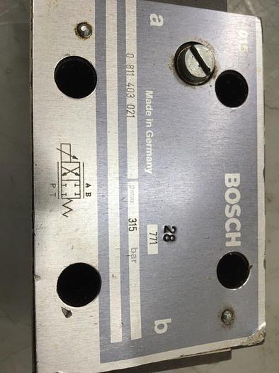 Used BOSCH Valve 0 811 403 021 #141487