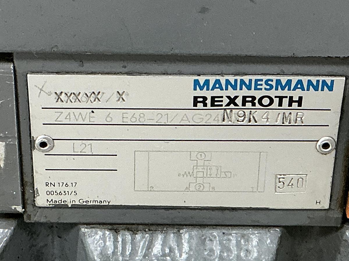 Used REXROTH 4WS2EM10-42/10B2ET315/8DM