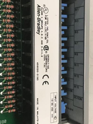 Used ALLEN BRADLEY Input Module 1746-IB16 SER C #127722