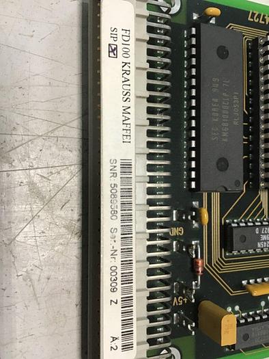 Used KRAUSS MAFFEI Circuit Board 5089560 #140855