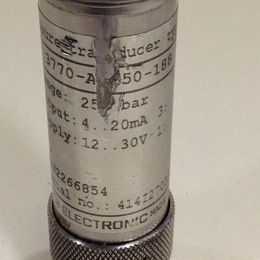 Used HYDAC Pressure Transducer HDA 3770-A-250-188 #82215