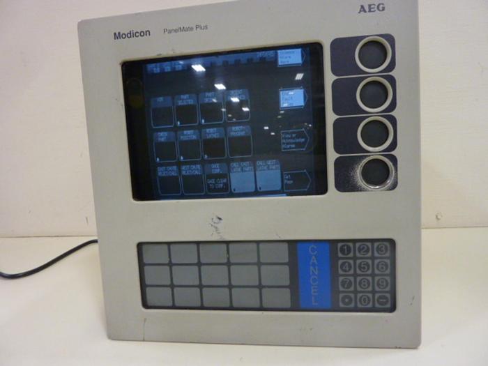 Used MODICON Panel Mate Plus Operator Interface 92-00806-02 Used
