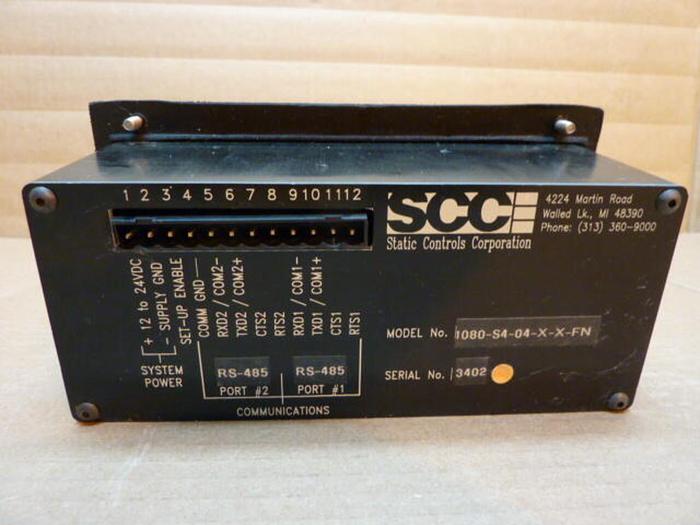 Used STATIC CONTROL SYSTEMS Line Display Unit 1080-S4-04-X-X-FN #23007