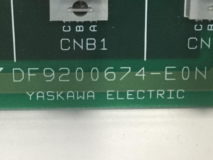 Used YASKAWA ELECTRIC Backplain Board JANCD-MBB02-1 REV E #105479