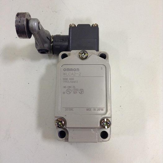Used OMRON Limit Switch WLCA2-2 #83441