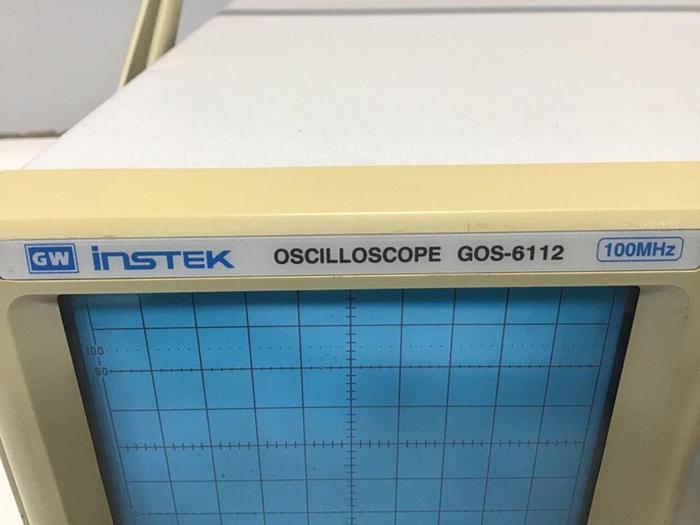 Used GW INSTEK Oscilloscope GOS-6112 #119529