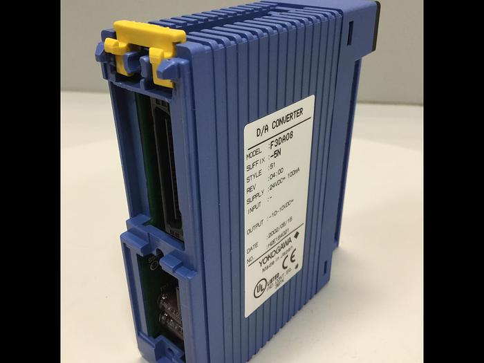Used YOKOGAWA D/A Converter Module F3DA08-5N Used