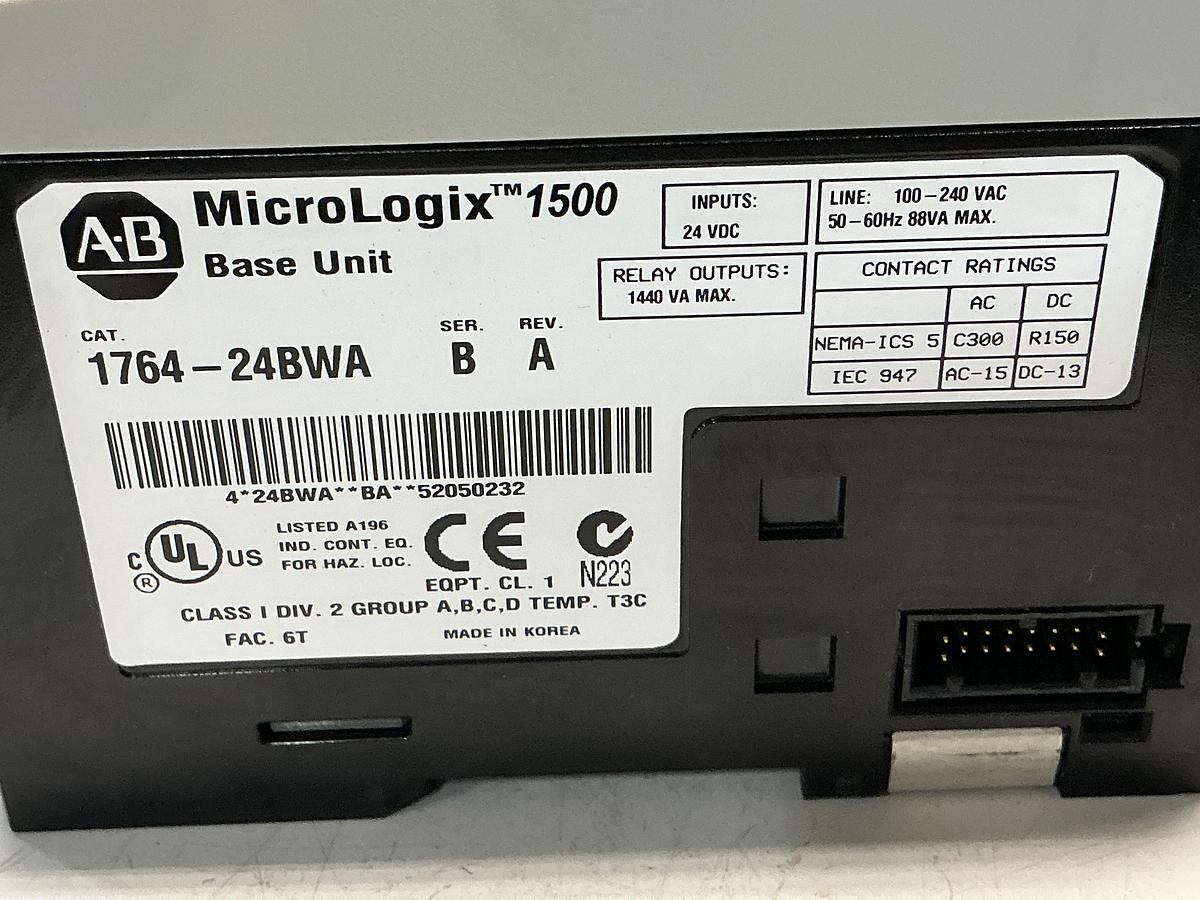 Used ALLEN BRADLEY 1764-24BWA
