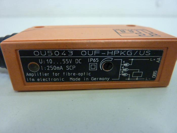 Used IFM Fiber Optic Amplifier OU5043 #51815