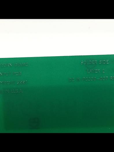 Used VAN DORN DC Input Board 330037 PC330-037 Used