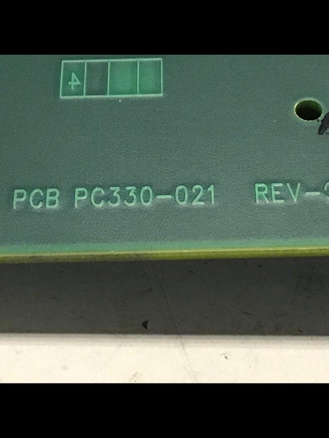 Used VAN DORN Temperature Circuit Board PC330-021 330-021 USED