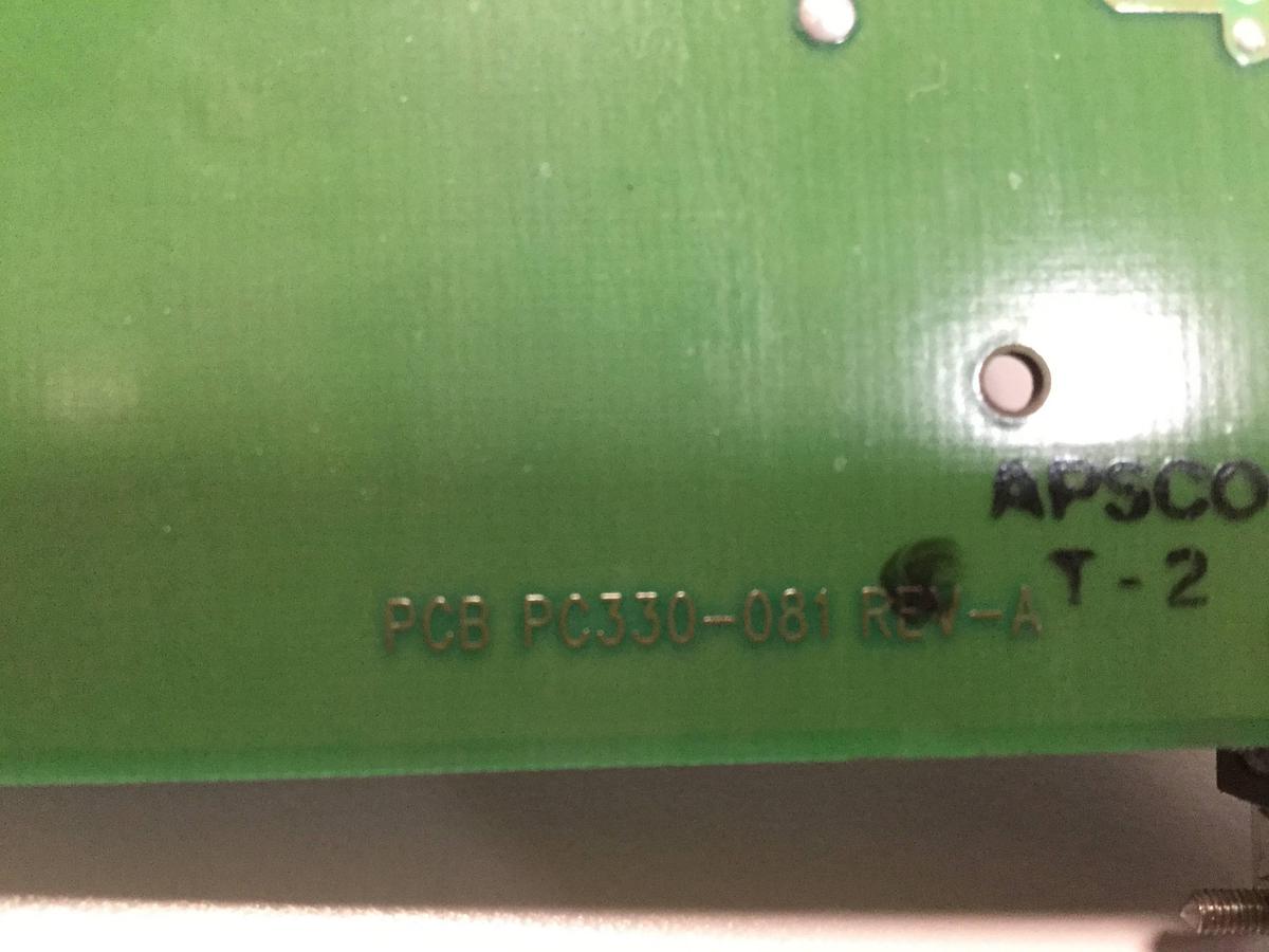 Used VAN DORN Communication Board PC330-081 330-081 Used