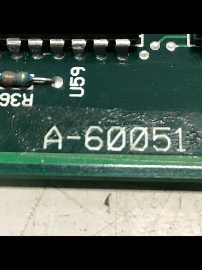 Used BARBER COLMAN Analog I/O Circuit Board A-60051 #144412
