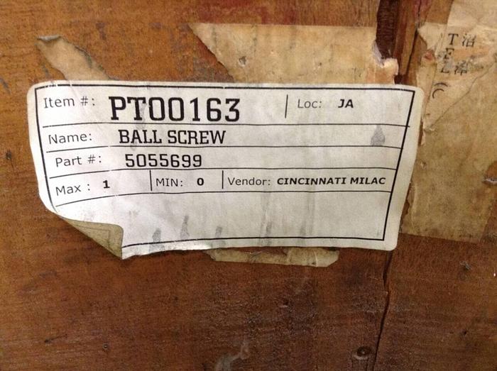 CINCINNATI MILACRON Ball Screw PT00163 Used