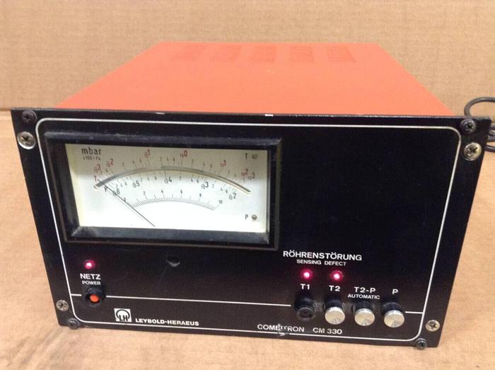 Used LEYBOLD HERAEUS Vacuum Gauge Controller CM330Used