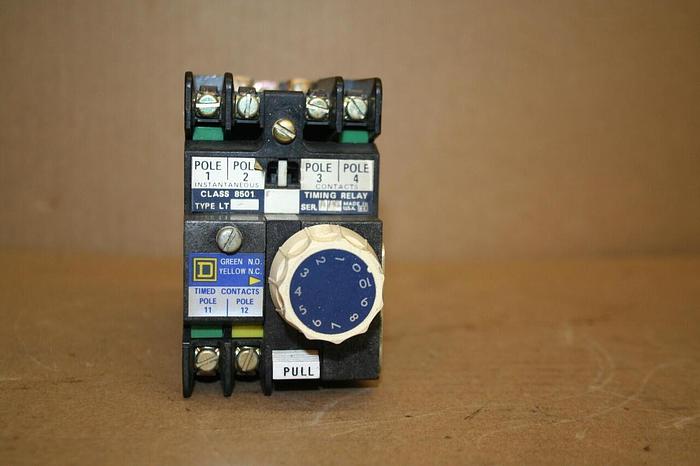 Used SQUARE D Control Relay 8501-L0-20 Used