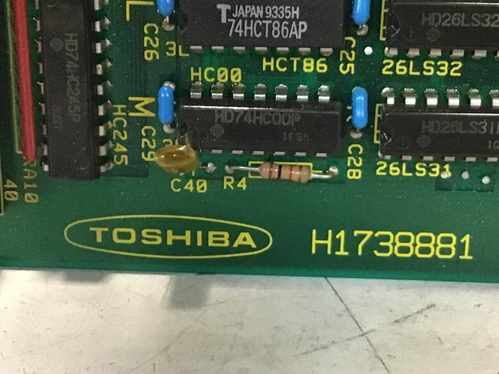 Used TOSHIBA Circuit Board H1738881 Used