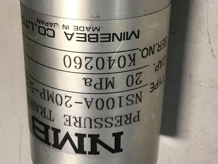 Used NMB Pressure Transducer NS100A-20MP-5222-S14 #126501