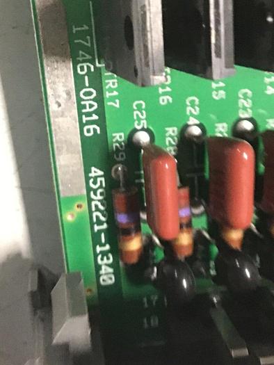 Used ALLEN BRADLEY Output Module 1746-OA16 SER D #127727