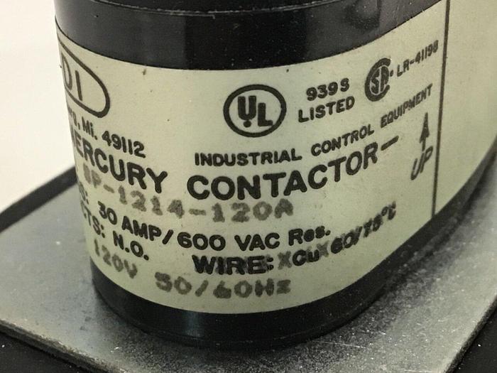 Used MDI Magnetic Relay SP-1214-120A Used