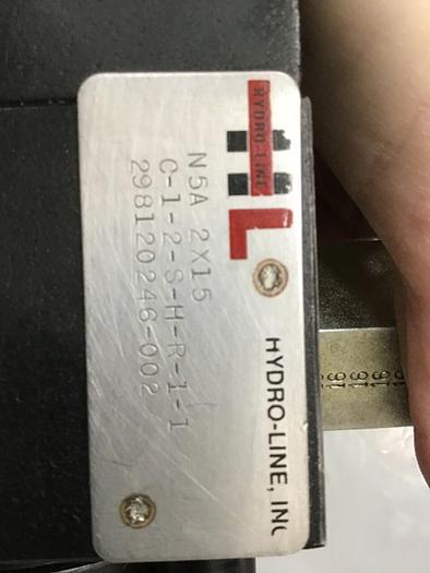 Used HYDRO LINE Cylinder N5A 2/15 C-1-2-S-H-R-1-1 #140454