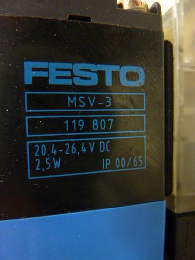 Used FESTO Control Block / Valve Terminal IFB8-02 #52860