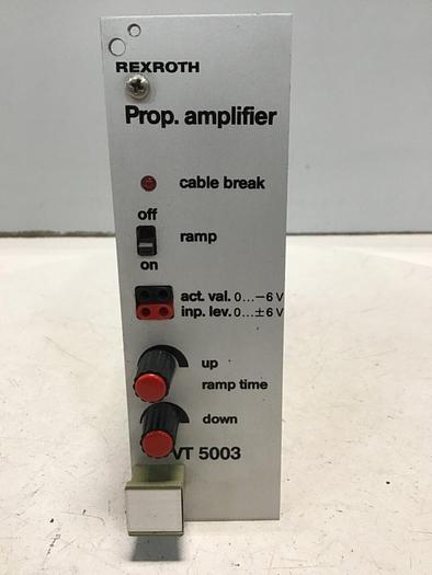 Used REXROTH Prop Amplifier VT5003 #129249