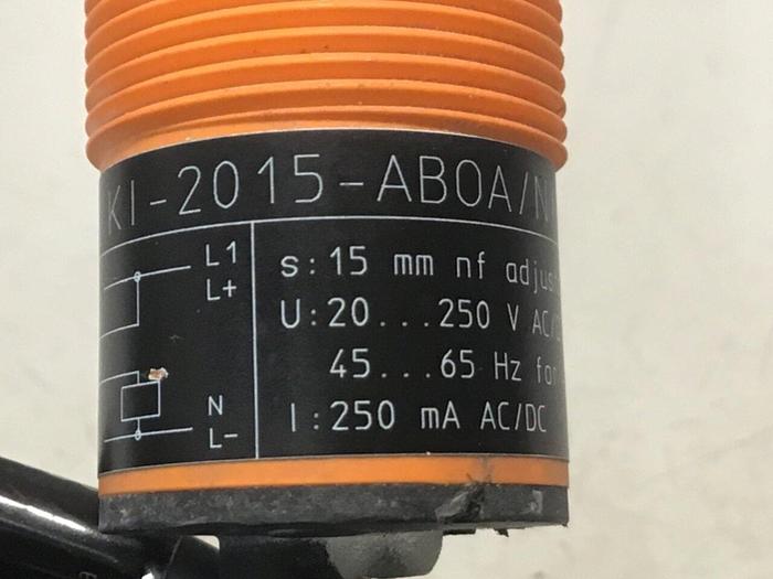 Used IFM Sensor KI0202 KI-2015-AB0A/NI #124688