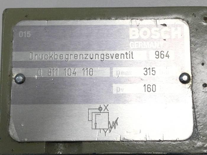 Used BOSCH Valve 0 811 104 102 #5814