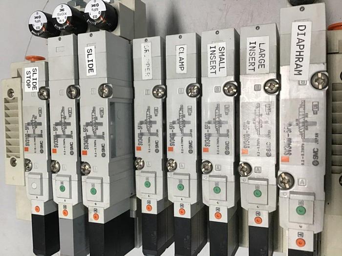 Used SMC Manifold & Valves SV3400-5FU #113721