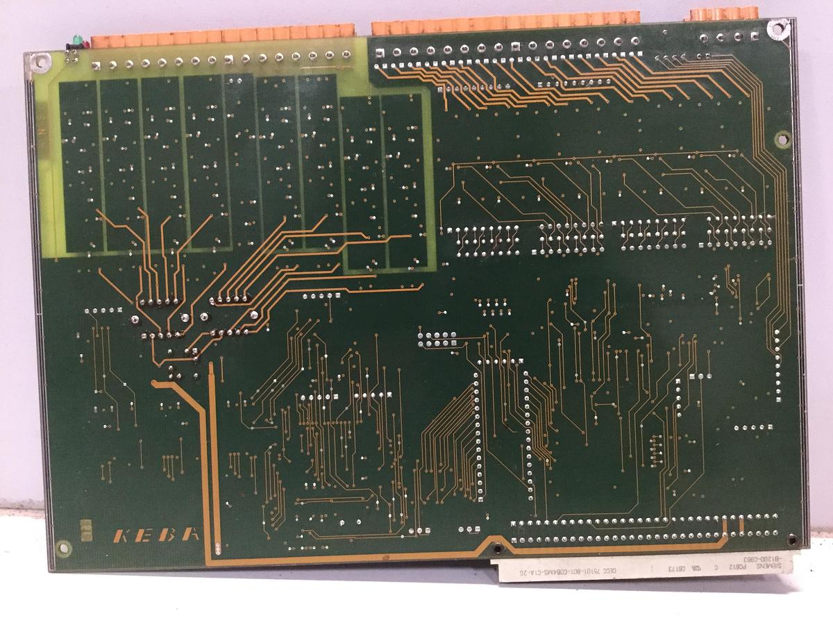 Used KEBA / Engel Circuit Board E-8-THERMO 1770B-1 USED
