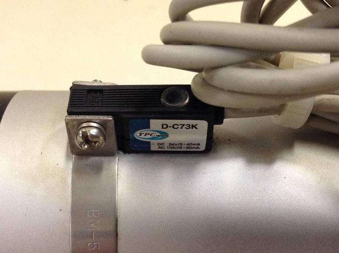 Used TPC PNEUMATICS Clamp Cylinder TCDG1BA50-100-C73KM-TC272A-1 #75544