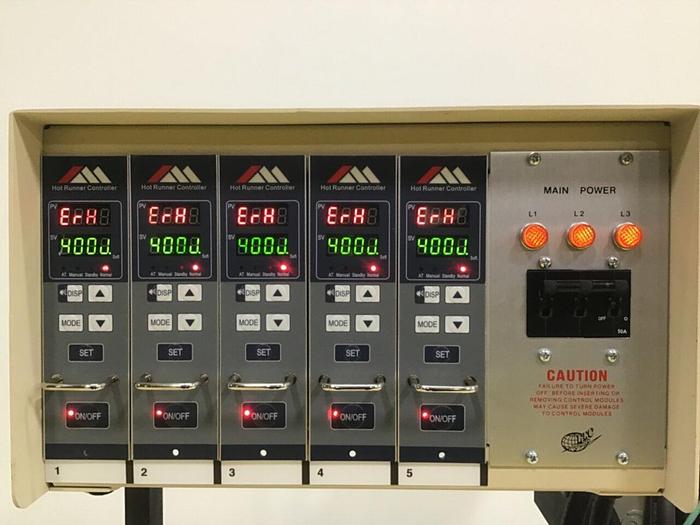 Used IDEAL MACHINERY 5 Zone Hot Runner MF5-150-A1TP New