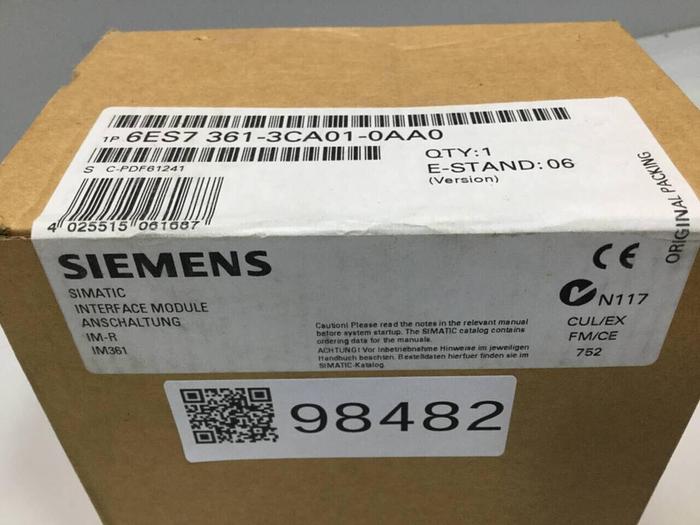 SIEMENS Expansion Module 6ES7 361-3CA01-0AA0 #98482
