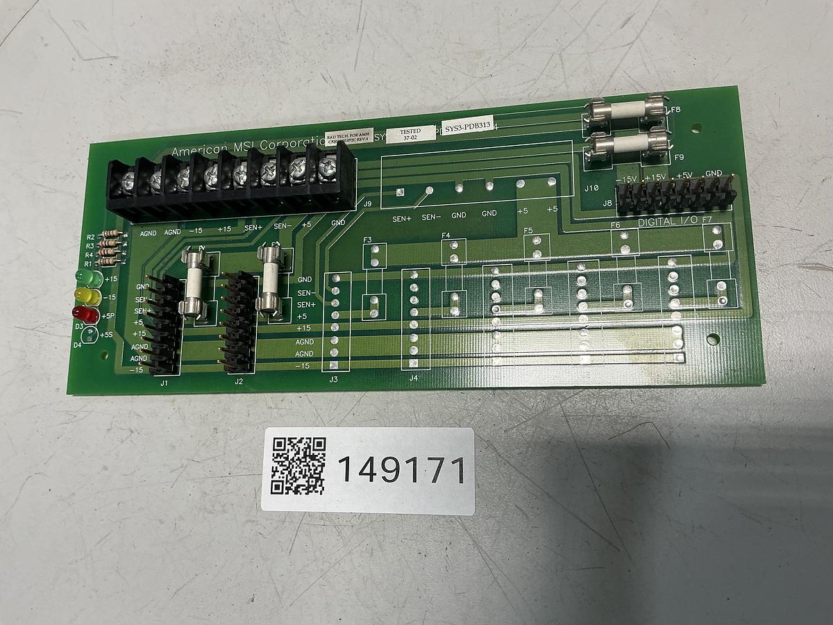 Used AMERICAN MSI CORPORATION SYS3-PDB313