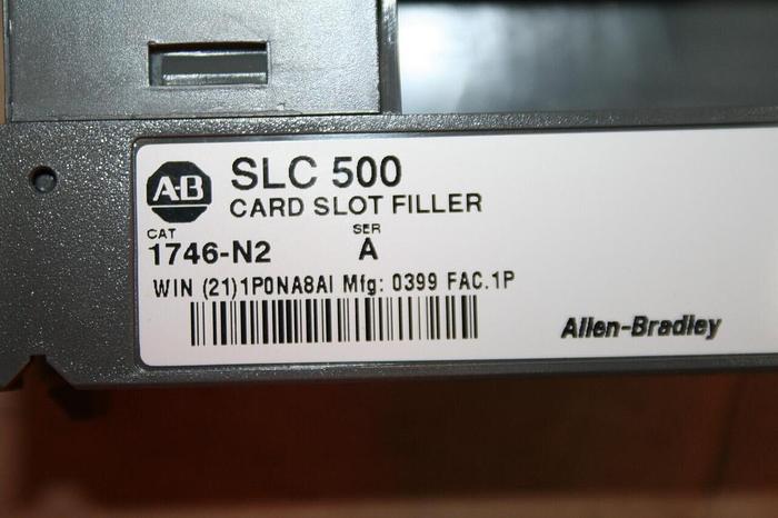 Used ALLEN BRADLEY Card Slot Filler 1746-N2 SER A #25204