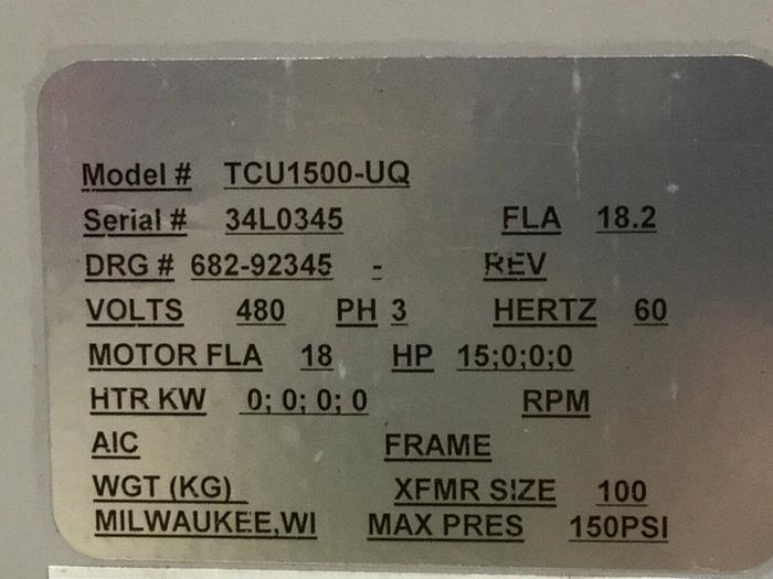 Used AEC Water Mover TCU1500-UQ Used