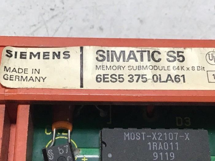 Used SIEMENS Memory Submodule 6ES5 375-0LA61 #112225