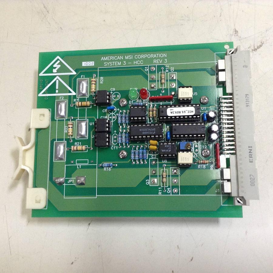 Used AMERICAN MSI Control Board C3201.010.045 Used