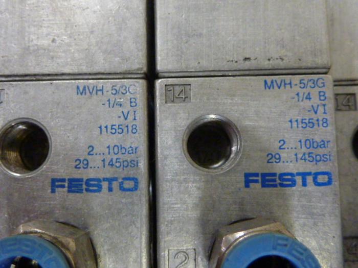 Used FESTO Control Block / Valve Terminal IFB8-02 #52849