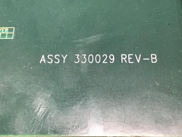 Used VAN DORN Sequencer Circuit Board PC330-029 330-029 Used