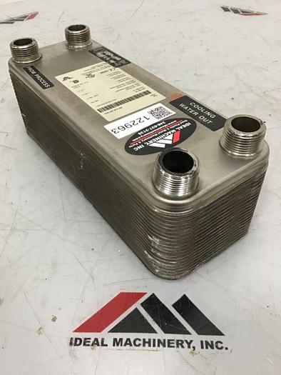 Used WTT Brazed Plate Heat Exchanger WP4-40 #122963