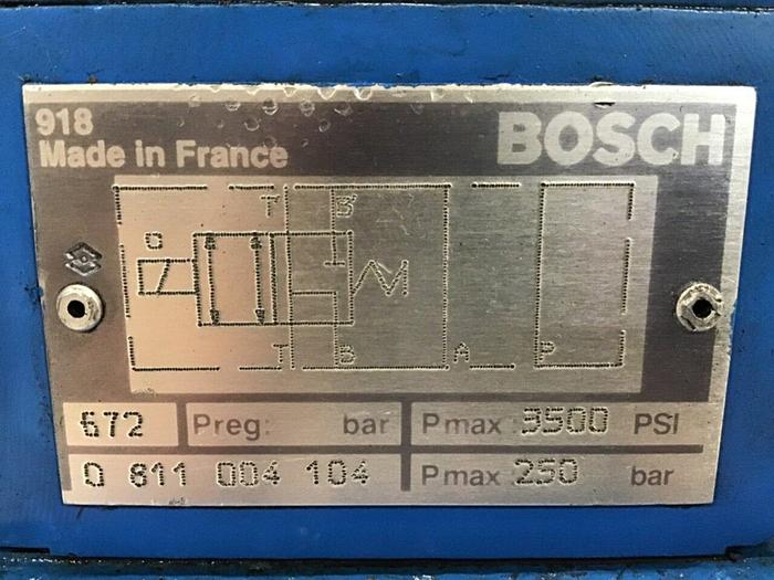 Used BOSCH Proportional Servo Valve 0 811 404 608 USED