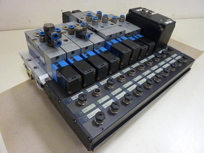 Used FESTO Control Block / Valve Terminal IFB8-02 #52840