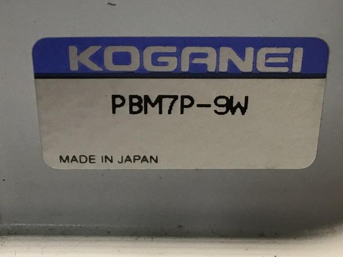 Used KOGANEI Valve PBM7P-9W #120988