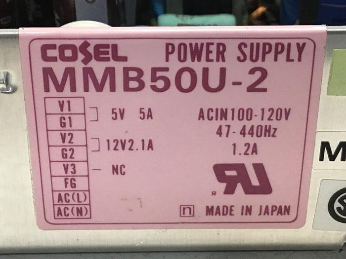 Used COSEL Power Supply MMB50U-2 #132539