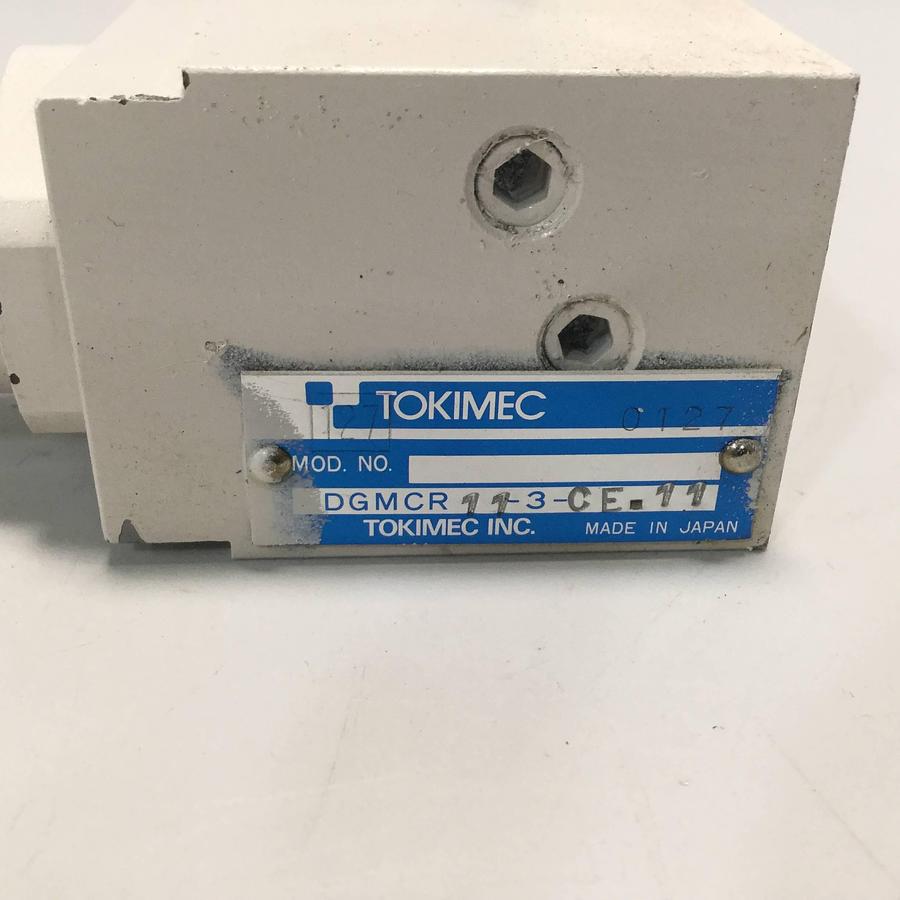 Used TOKIMEC Valve DGMCR11-3-CE-11 USED